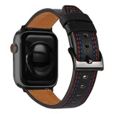 Correa De Cuero Para Apple Watch Ultra Cómoda De