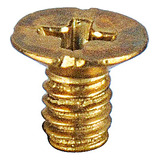 Tornillo 5/32 X 1/4 De Bronce Para Reja Rejilla Pack X100 Un