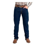 Calça Jeans Masculina Country Perna Larga Para Bota Texana