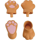 Good Smile Nendoroid Doll: Animal Hand Parts Set (marrón)