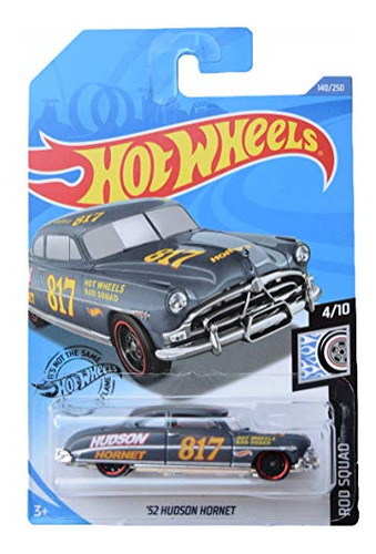 Hot Wheels Haste Squad 4/10 '52 Hudson Hornet 140/250, Cinza