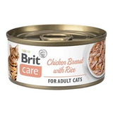 Brit Care Pechuga Pollo Arroz 70 Gramos Para Gato | Mundozoo