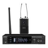 Retorno De Palco Sem Fio Fone In Ear Amw Pwm100 Digital Uhf