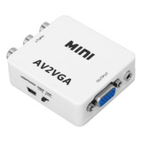 Mini Convertidor De Video Hd 1080p Av A Vga De Computadora A