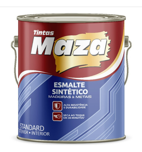 Tinta Portao Esmalte Sintetico Brilhante Cores 3,6 L Maza 