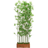 Cerco Bamboo Bambu Planta Artificial Decoracion 2m X 1m Gtp