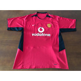 Camisa Manchester United Antiga Anos 2000 Vodafone