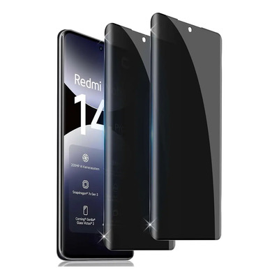 2mica Privacidad Cristal Templado Para Redmi Note 14 Pro 5g