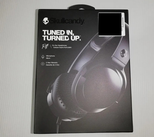 Audífonos Skullcandy Riff Black, Sellados