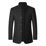 T Saco Blazer Hombre Negro Casual Moda Caballero Slim Fit [u]