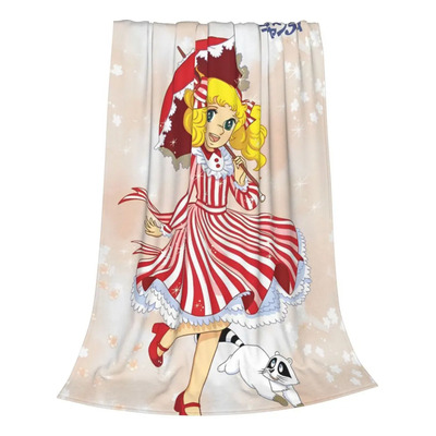 New Arrival Lindas Mantas De Forro Polar Candy Candy Manga | Meses sin interés