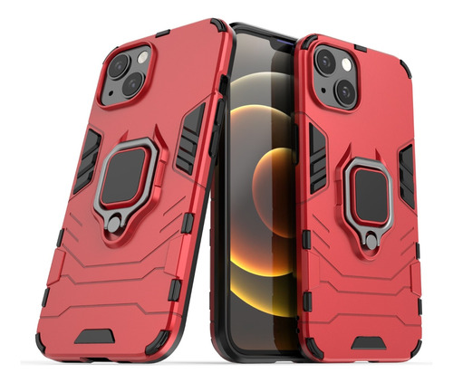 Case Funda Armor Antishock Con Anillo Giratorio