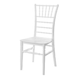 Silla Tiffany Plastica Eventos Lounge Banquete Paquete De 10 Color De La Estructura De La Silla Blanco