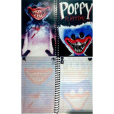 Libreta Huggy Wuggy Poppy Cuaderno Creepypasta Kissy Missy