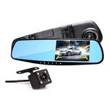 Espejo Retrovisor Camara Fronta Testigo Auto Hd+camara Atras