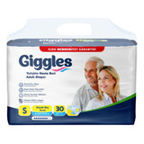 Giggles Pañal Premium Talla S X 30 Un