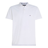 Polo Logo 1985 Slim Fit Hombre Tommy Hilfiger Blanco