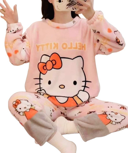 Pijama  Mujer Minnie Winnie The Pooh Hello Kitty