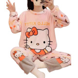 Pijama  Mujer Minnie Winnie The Pooh Hello Kitty