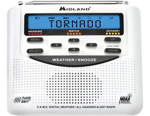 Midland Wr120 Radio Sistema Alerta Sismica Meteorologica 120