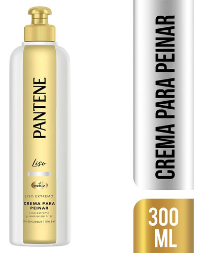 Crema Para Peinar Pantene Pro-v Liso Extremo 300 Ml