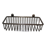 Organizador Rejilla Para Baño En Bronce Florentino 28x13cm