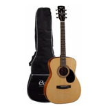 Guitarra Acústica Cort Af510 Concierto + Funda Cuo