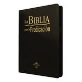 Biblia Para La Predicación Índice Cierre Negro Rvr 1960