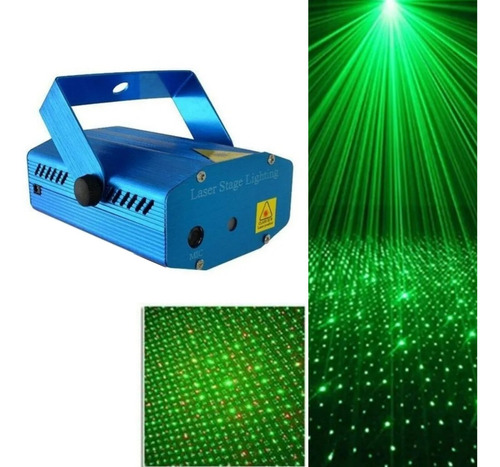 Luz Laser Audioritmico Proyector  Luces Colores 