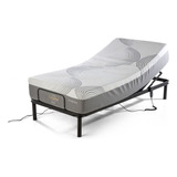 Royal Confort Lyra Cucheta/plegable/multifunción Cama Eléctrica Queen Size Color Blanco