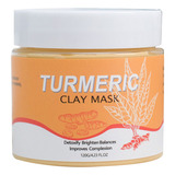 Mascarilla Nutritiva De Cúrcuma, Control Del Aceite, Cúrcuma