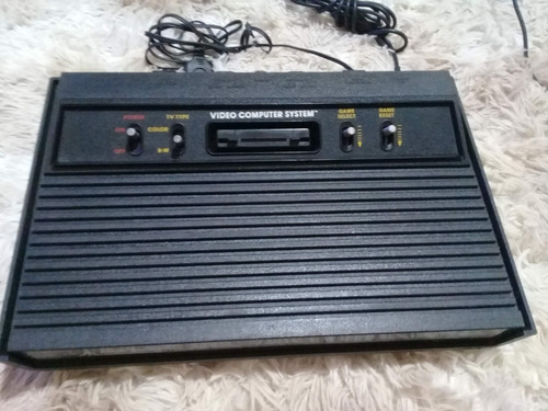 Console Atari 2600 Cor Preto (1983) Raridade Funcionando