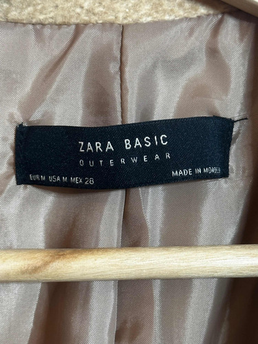 Tapado Zara , Talle M