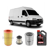 Kit 3 Filtros Peugeot Boxer 2.8 Jtd Mareno Y Motul 10w40 X6