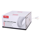 Cable Red Dahua Utp Cat6 Bobina 305m Interior Cobre