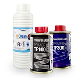 Kit Transfer Laser Primer Tf100 + Tf300 + Tf Clean Transfix