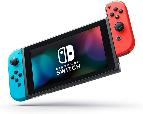 Consola Nintendo Switch Color Neon Rojo/azu Con Joy-con