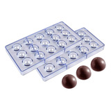 Pack X2 Moldes Chocolate Moldes De Chocolate 15circulo