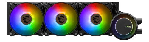 Cpu Water Cooler Msi Mag Coreliquid E360 Aio Rgb 360mm  Blac