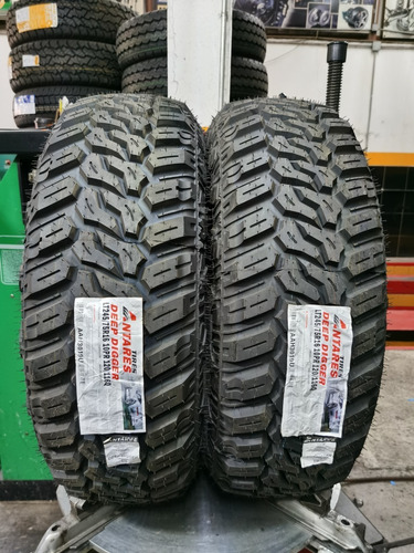 Paquete De 2 Llantas 245/75 R16 Antares Deep Digger M/t 10c