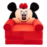 Sillon Puff Para Niños Pequeños Portatil Con Respaldo Suave