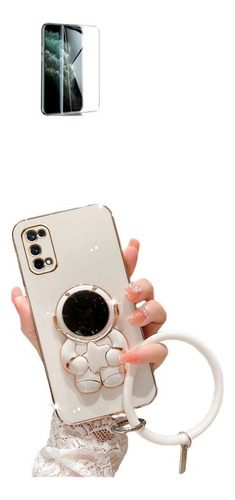 Funda De Astronauta Con Soporte Y Muñequera Apta Para iPhone