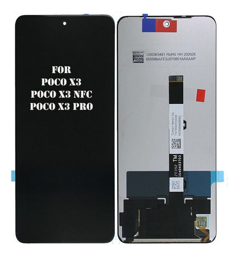 Pantalla Lcd Para Xiaomi Poco X3 X3 Pro Nfc M2007j20cg
