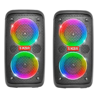 2 Bocina Recargable Kaiser Con Bluetooth Ksw-5003 | Envío gratis
