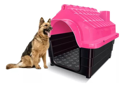 Colchonete Pet+ Casinha Plástica Para Cães Grande Porte Nº7 