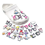 Charms Pines Accesorios Para Sandalia Tipo Croc Sanrio Kitty