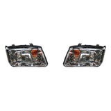 Par Faros C/ Cuarto Ambar Jetta A4 2003 2004 2005 2006 2007