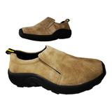 Zapatos De Hombre De Cuero Gamuzado Beige Casual 888