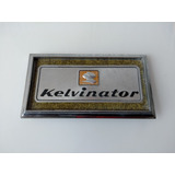 Antiguo Emblema De Refrigerador Kelvinator Original 