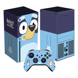 Skin  Blueey Para Xbox Series X Set Stickers